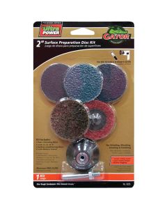 Gator 2 In. Sanding Disc Kit (6-Pack)