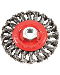 4" Twist Knot Wire Wheel