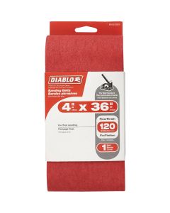 Diablo 4 In. x 36 In. 120 Grit General Purpose Sanding Belt