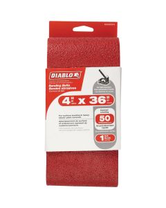 Diablo 4 In. x 36 In. 50 Grit General Purpose Sanding Belt