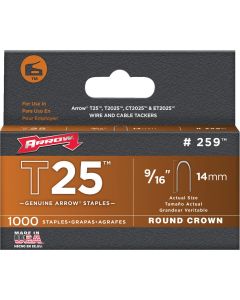 9/16" 14mm Staples F/T-25m