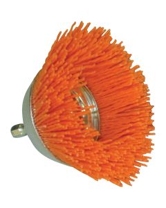 Dico Nyalox 2-1/2 In. Coarse Drill-Mounted Wire Brush