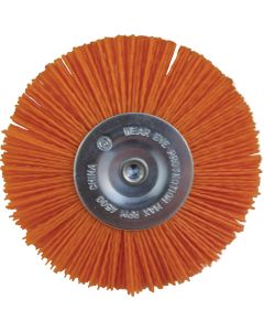 Dico Nyalox 4 In. Coarse Drill-Mounted Wire Brush