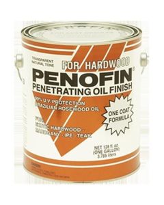 1 Gal Penofin F5XHWGA Natural Exotic Hardwood Penetrating Wood Finish (550-VOC)