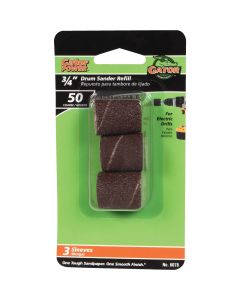 Gator 1 In. x 3/4 In. 50 Grit Drum Sander Refills (3-Pack)