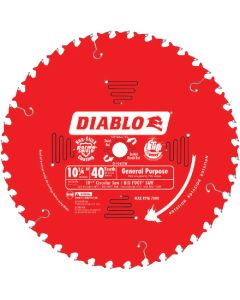 Diablo 10-1/4" X 40t For Bigfoot