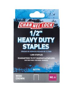 #6 Hvy Dty 1/2" Staple