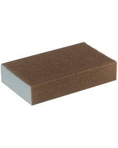 Do it Best Jumbo All-Purpose 3 In. x 5 In. x 1 In. 80/120 Grit Fine/Medium Sanding Sponge