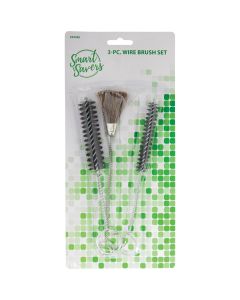 Smart Savers Wire Brush Set, (3-Pack)