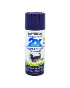 Rust-Oleum Painter's Touch 2X Ultra Cover 12 Oz. Gloss Paint + Primer Spray Paint, Purple