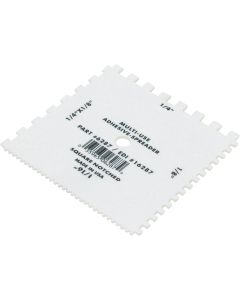 QLT Various Square-Notch Disposable Adhesive Spreader