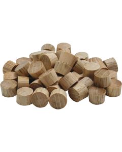 General Tools 3/8 In. Oak Flat Head Plug (50-Count)