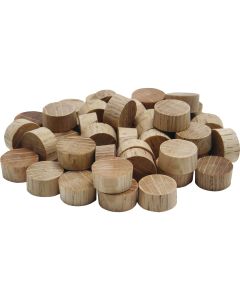 General Tools 1/2 In. Oak Flat Head Plug (45-Count)