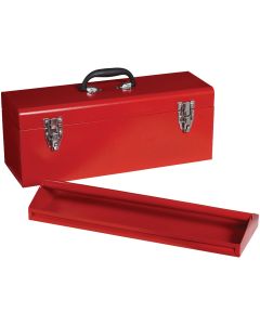 20 In. Red Steel Toolbox