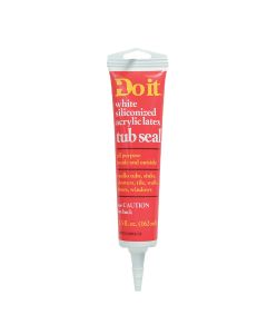 Do it 5.5 Oz. White Tub Seal Caulk