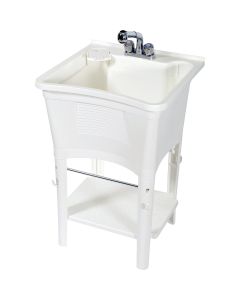 Zenna Home ErgoTub 20 Gallon 24 In. W x 24 In. L Laundry Tub