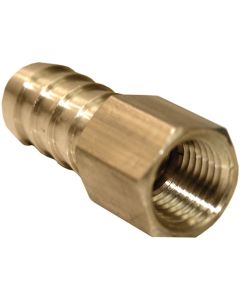 Lasco 1/4 In. FPT x 1/2 In. Brass Hose Barb Adapter