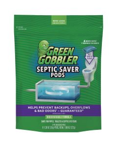 Green Gobbler Septic Saver 12.77 Oz. Septic Tank Treatment (6-Pack)