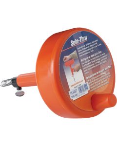 General Wire 1/4 In. x 15 Ft. Plastic Spin Through Drain Auger