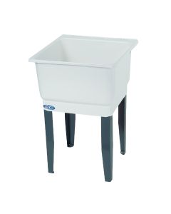 Mustee Utilatub 21 Gallon 23 In. W x 25 In. L Laundry Tub