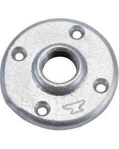 Anvil 1/2 In. Malleable Iron Galvanized Floor Flange