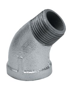 Anvil 1 In. 45 Deg. Street Galvanized Elbow (1/8 Bend)