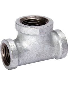 Southland 1/2 In. x 1/2 In. x 3/4 In. Malleable Iron Reducing Galvanized Tee