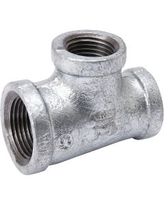 Southland 3/4 In. x 3/4 In. x 1/2 In. Malleable Iron Reducing Galvanized Tee