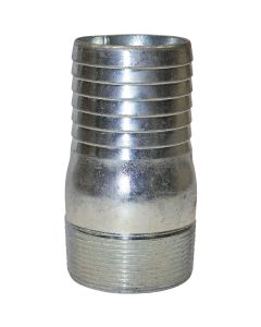 Merrill 1-1/2 In. Insert x 1-1/2 In. MIP Threaded Galvanized Adapter