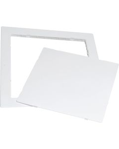 Oatey 14 In. x 14 In. White Plastic Wall Access Panel