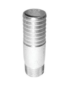 Merrill 1 In. Insert x 3/4 In. MIP Reducing Galvanized Steel Adapter