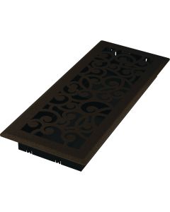 Imperial Wonderland 4 In. x 12 In. Bronze Age Steel Floor Register