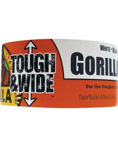 Gorilla 2.88 In. x 25 Yd. Tough & Wide Heavy-Duty Duct Tape, White