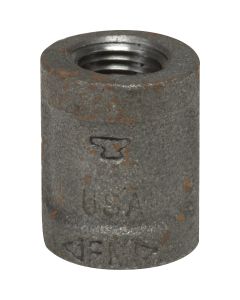 Anvil 3/8 In. Malleable Black Iron Coupling