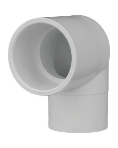 Charlotte Pipe 1-1/2 In. Slip x Spigot Schedule 40 90 Deg. Street PVC Elbow (1/4 Bend)