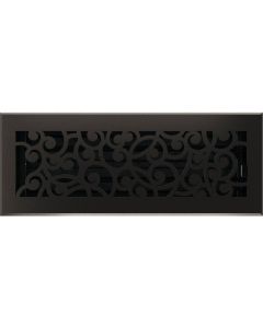 Imperial Wonderland 4 In. x 12 In. Cast Iron Steel Floor Register