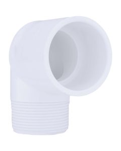 Charlotte Pipe 1-1/2 In. Slip x Male Schedule 40 90 Deg. Street PVC Elbow (1/4 Bend)