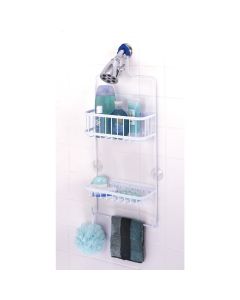 Zenith Zenna Home Steel 10-1/2 In. x 26 In. Shower Caddy