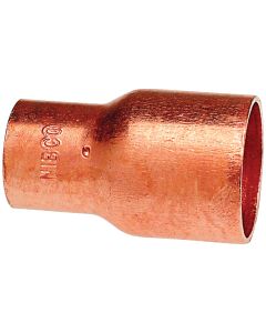 NIBCO 1 In. x 1/2 In. Reducing Copper Coupling with Stop