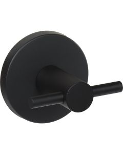 Home Impressions Noir Matte Black Robe Hook