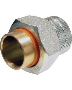 ProLine 1 In. FIPS x 1 In. Copper Sweat Brass Galvanized Dielectric Union