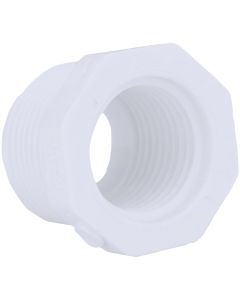 Charlotte Pipe 2 In. MPT x 1-1/4 In. FPT Schedule 40 PVC Bushing