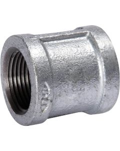 Southland 1-1/4 In. x 1-1/4 In. FPT Galvanized Coupling