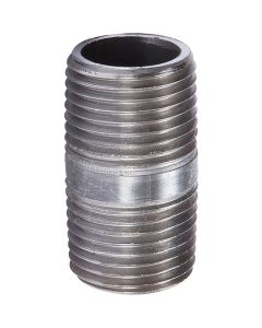 Southland 1/8 In. x Close Welded Steel Galvanized Nipple