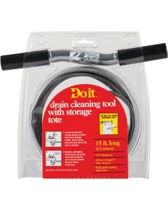 Do it 1/4 In. x 15 Ft. Galvanized Steel Wire Cleanout Drain Auger