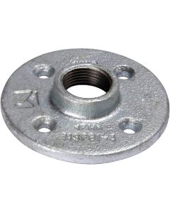 Southland 1-1/4 In. Malleable Iron Galvanized Floor Flange