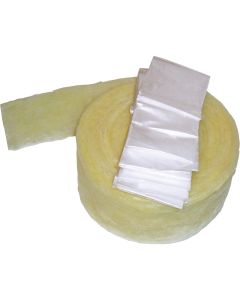 Frost King 1/2 In. x 3 In. x 25 Ft. Fiberglass Pipe Insulation Wrap