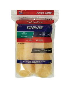 6-1/2" x 3/4" Nap Wooster RR309 Jumbo-Koter Super/Fab Mini-Roller Cover, 2-Pack