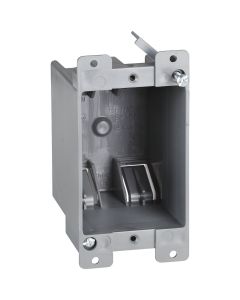 1-Gang PVC Molded Old Work Wall Electrical Box, 14 Cu. In.