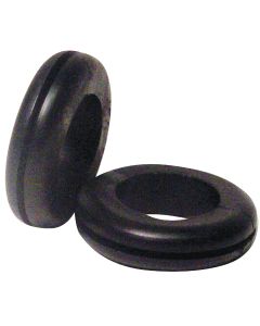 Gardner Bender 3/4 In. Flexible Black Vinyl Wire Insulation or Cording Grommet (3-Pack)